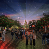 Celebrate Holiday in the Park at a Six Flags