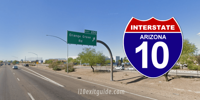 960x480-i-10-tucson-arizona-exit-250 Arizona I-10 Traffic | I-10 Exit Guide