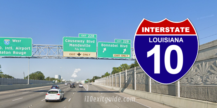 960x480-i-80-louisiana-exit-229 Louisiana I-10 Traffic | I-10 Construction | I-10 Exit Guide