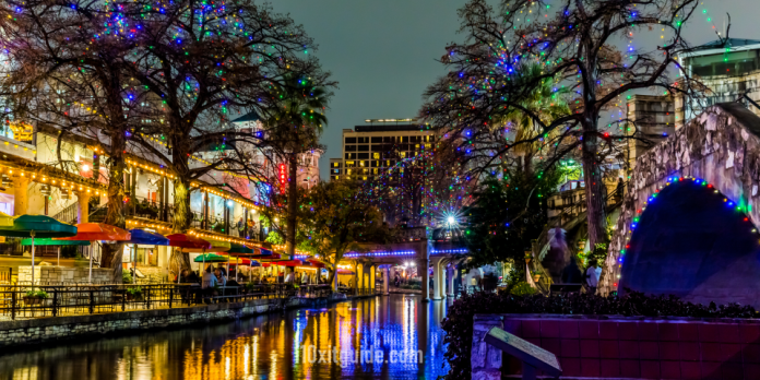 San Antonio Riverwalk at Christmas | I-10 Exit Guide