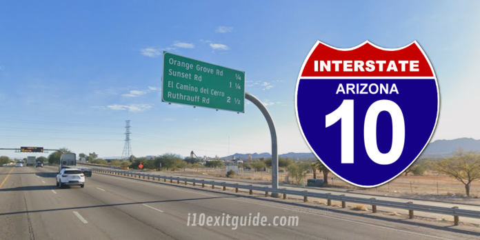 960x480-i-10-tucson-arizona-exit-250a Arizona I-10 Traffic | I-10 Construction | I-10 Exit Guide