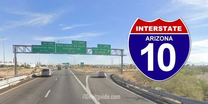 960x480-i-10-tucson-arizona-exit-264 I-10 Arizona Traffic | I-10 Construction | I-10 Exit Guide