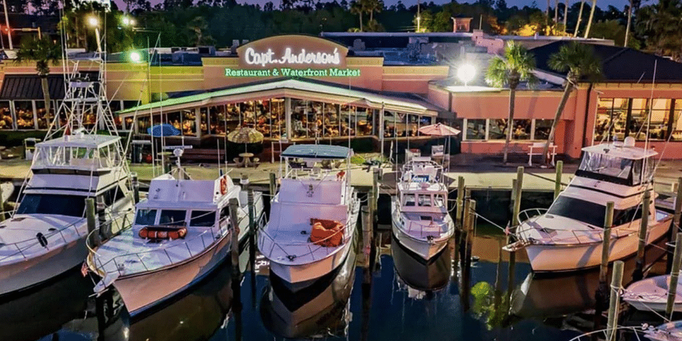 Capt. Anderson's Restaurant - Panama City Beach, Florida | I-10 Exit Guide