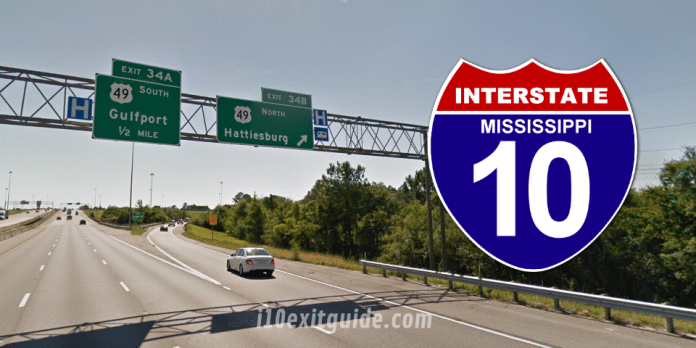 Mississippi I-10 Construction | I-10 Exit Guide