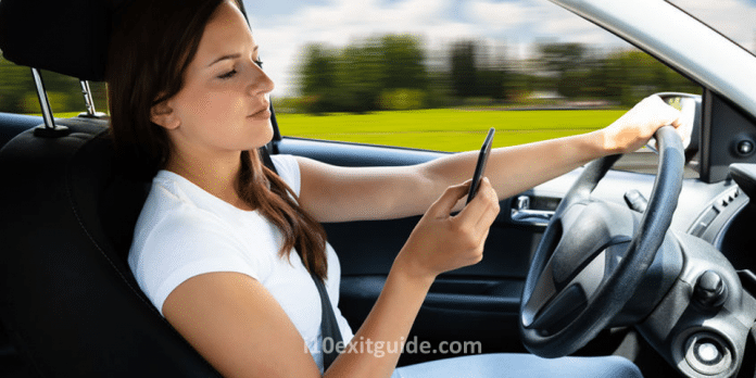 Texting While Driving | I-10 Exit Guide