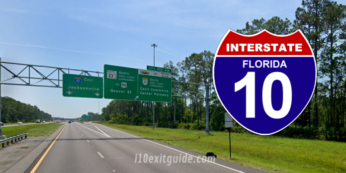 Jacksonville I-10 Traffic | I-10 Construction | I-10 Exit Guide
