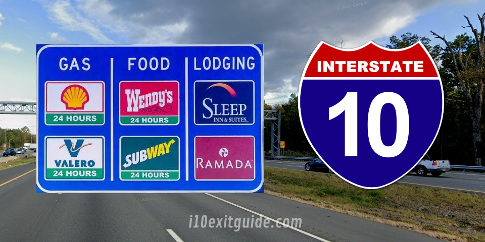 960×480-i-10-gas-food-lodging I-10 Exit Services | I-10 Exit Guide