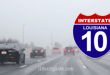 Louisiana DOTD Prepared for Possible Winter Weather Louisiana I-10 Traffic | I-10 Exit Guide