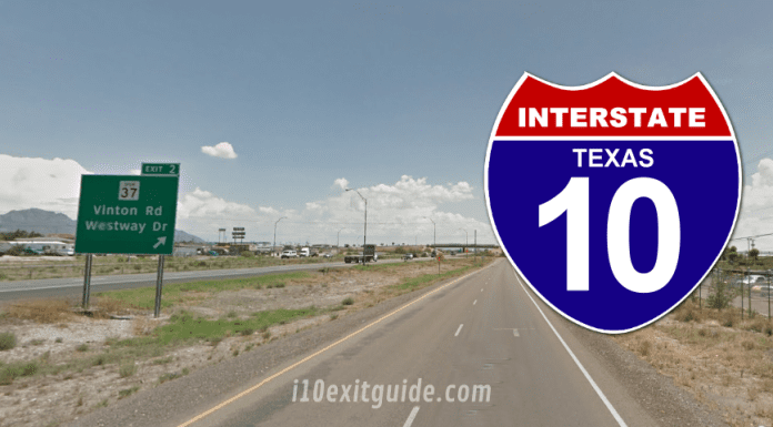 I-10 Closures, Traffic Delays in El Paso Thru December El Paso, Texas I-10 Traffic | I-10 Construction | I-10 Exit Guide
