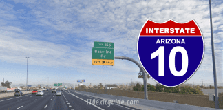 I-10 Traffic Alert: Ramp at Baseline Road to Closed Beginning January 7 Arizona I-10 Traffic | I-10 Construction | I-10 Exit Guide