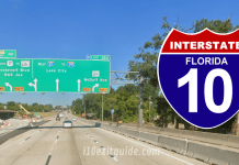 I-10 Ramp to US 17 (Exit 361) Closed, Detoured in Jacksonville Florida I-10 Traffic | I-10 Construction | I-10 Exit Guide
