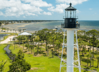 Explore Gulf County’s Culture: Seafood, Lighthouses and Ghost Tales Cape San Blas Lighthouse | I-10 Exit Guide