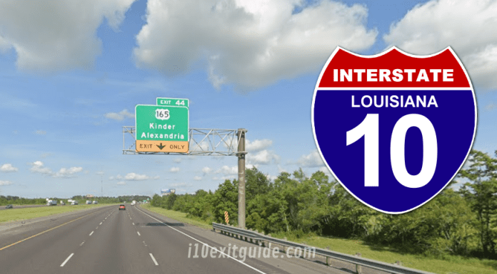 I-10 Traffic Swap April 8 in Jefferson Davis Parish Louisiana I-10 Traffic | I-10 Construction | I-10 Exit Guide