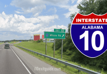 I-10 Bridge Work Closes CR-87 in Baldwin County Alabama I-10 Traffic | Alabama I-10 Construction | I-10 Exit Guide
