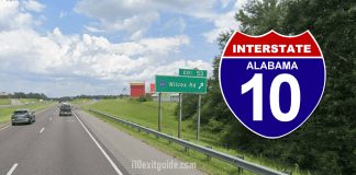 I-10 Bridge Work Closes CR-87 in Baldwin County Alabama I-10 Traffic | Alabama I-10 Construction | I-10 Exit Guide