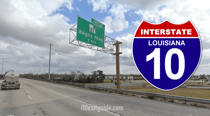 I-10 Project from Vinton to I-210 Begins September 13 in Calcasieu Parish Louisiana I-10 Traffic | I-10 Construction | I-10 Exit Guide