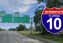I-10 Closures, Traffic Shifts in Escambia County Through October 3 I-10 Florida Traffic | I-10 Construction | I-10 Exit Guide