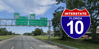 I-10 Closures, Traffic Shifts in Escambia County Through October 3 I-10 Florida Traffic | I-10 Construction | I-10 Exit Guide